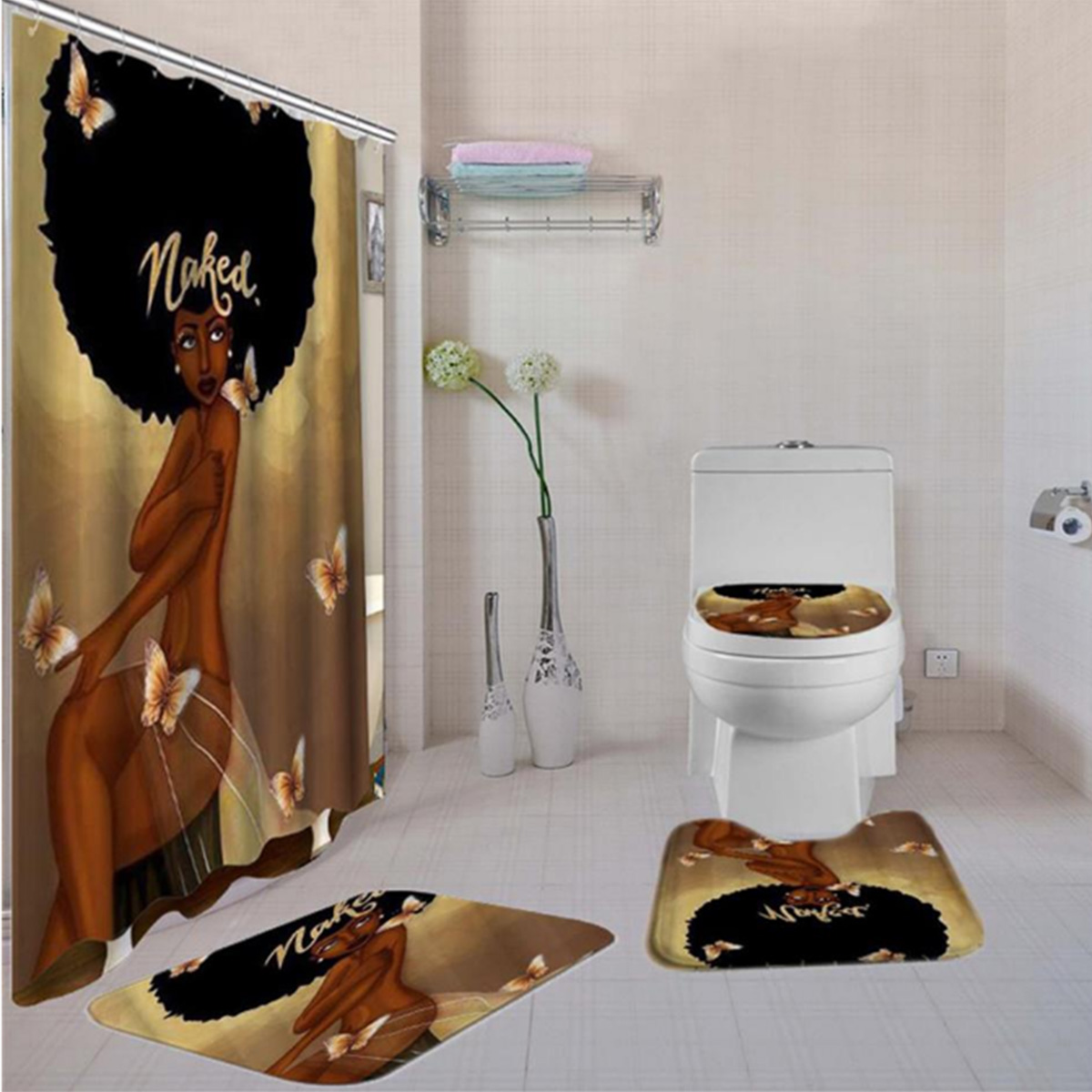 African-American-Women-with-CrownAfrican-American-Women-with-Crown-Shower-Curtain-Afro-Africa-Girl-Q-1700655-2