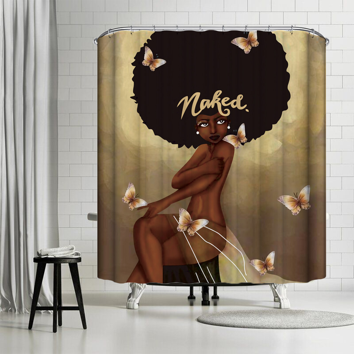African-American-Women-with-CrownAfrican-American-Women-with-Crown-Shower-Curtain-Afro-Africa-Girl-Q-1700655-4