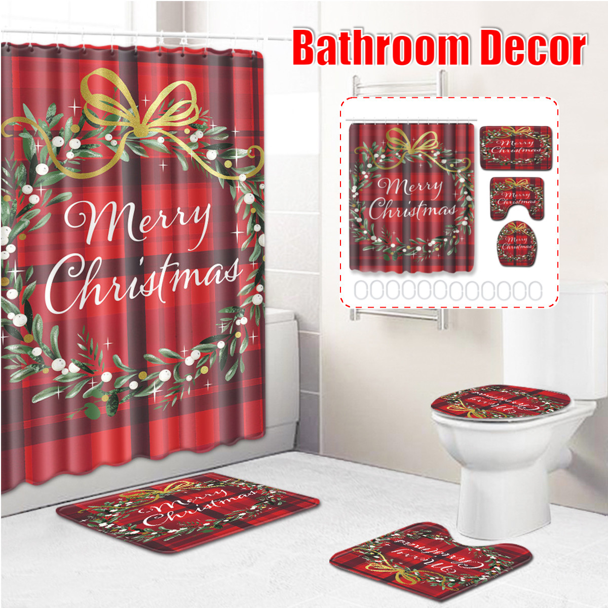 Bathroom-Shower-Curtain-Pedestal-Rug-Lid-Toilet-Cover-Christmas-Bath-Mat-Decor-1806584-1