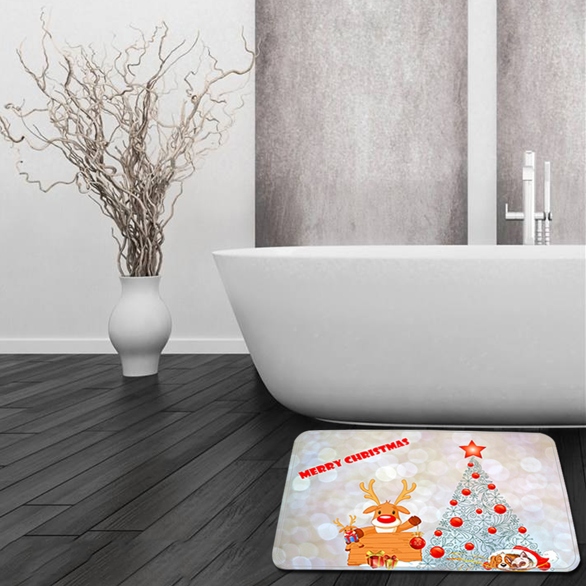 Christmas-Tree-Xmas-Bathroom-Shower-Curtain-Toilet-Cover-Rug-Floor-Bath-Mat-1818013-10