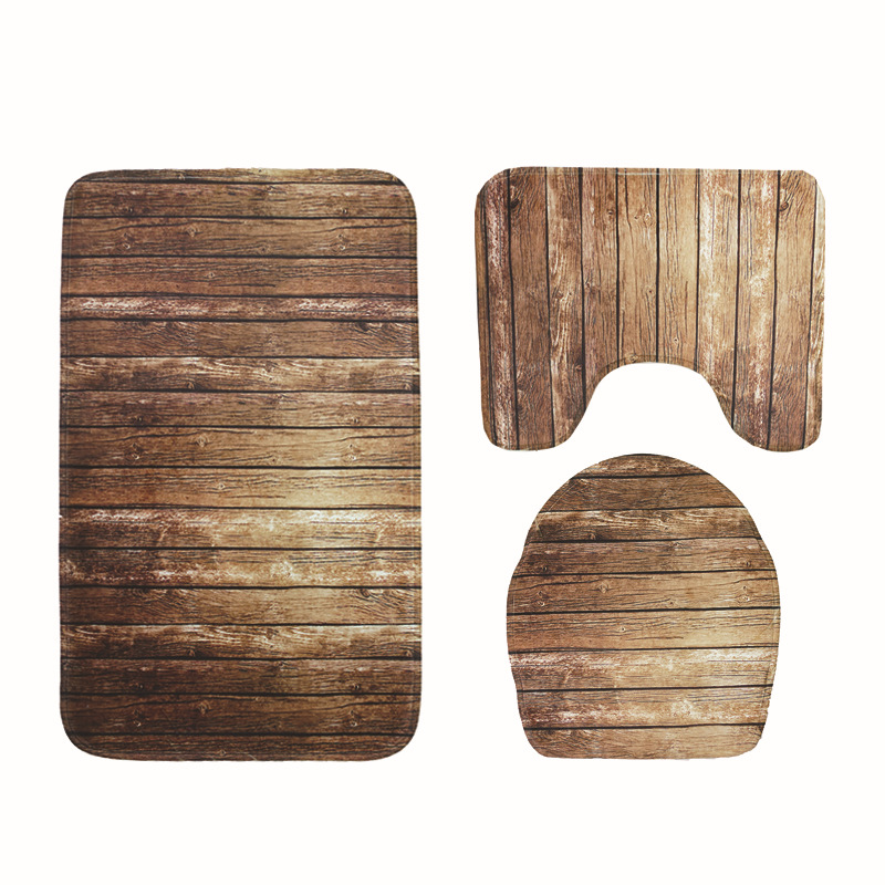 Honana-BX-3-Pcs-Creative-Wood-Pattern-Non-Slip-Carpet-Bathroom-Bath-Mat-Toilet-Cover-Lid-Toilet-Mat-1319553-4