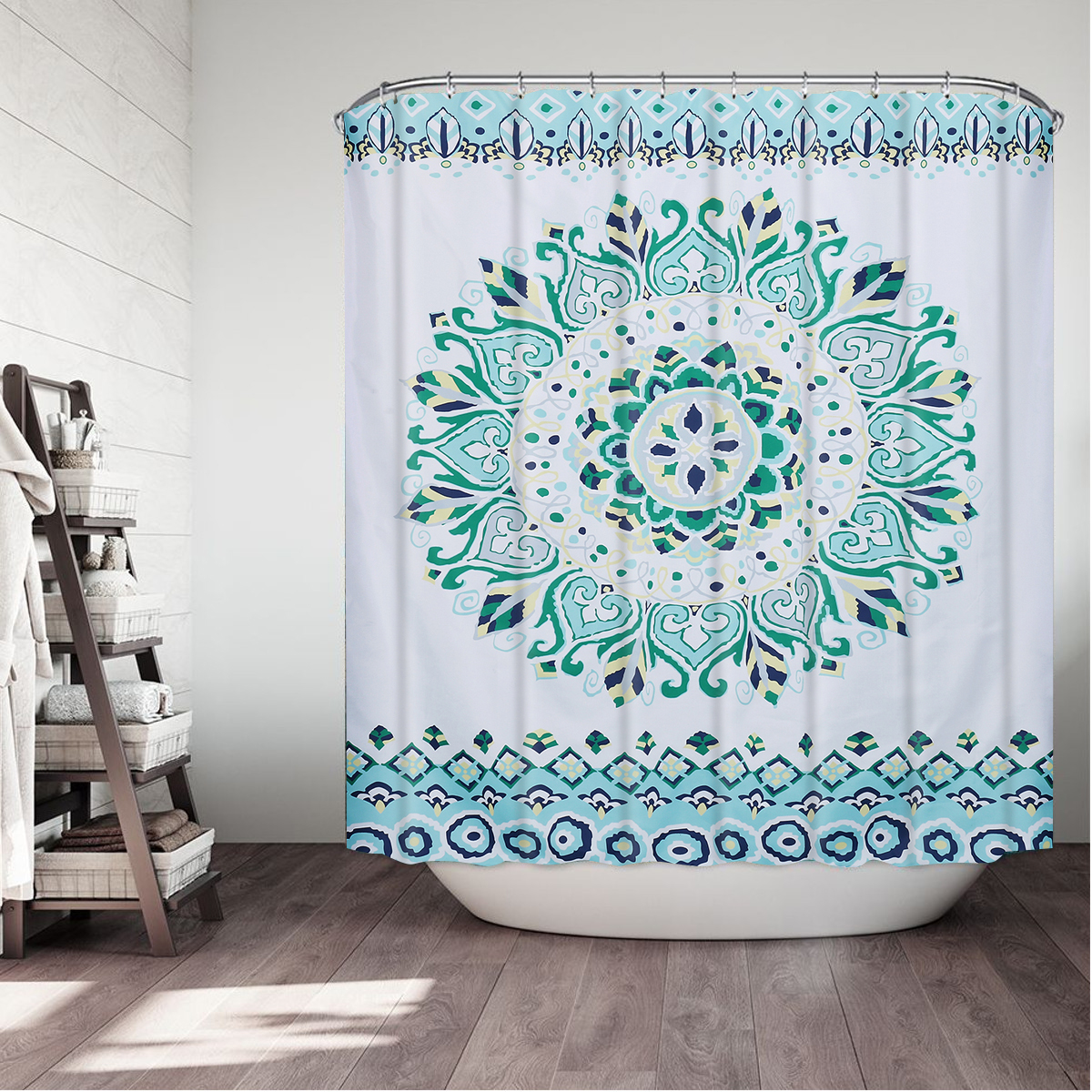 Mandala-Waterproof-Shower-Curtain-Non-Slip-Rug-Toilet-Cover-Bath-Mat-Set--for-Home-Bathroom-Decor-1843173-9