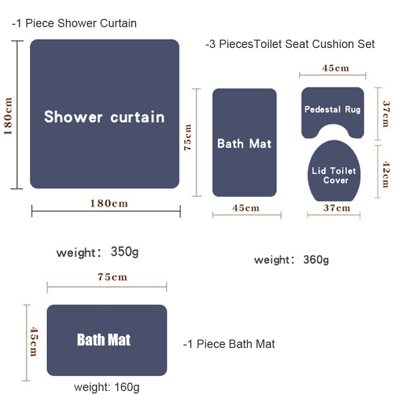Modern-Girl-Shower-Curtain-Set-Swing-Bath-Curtains-Bathroom-Curtains-Bathtub-Mat-for-Bathroom-Decora-1803346-8