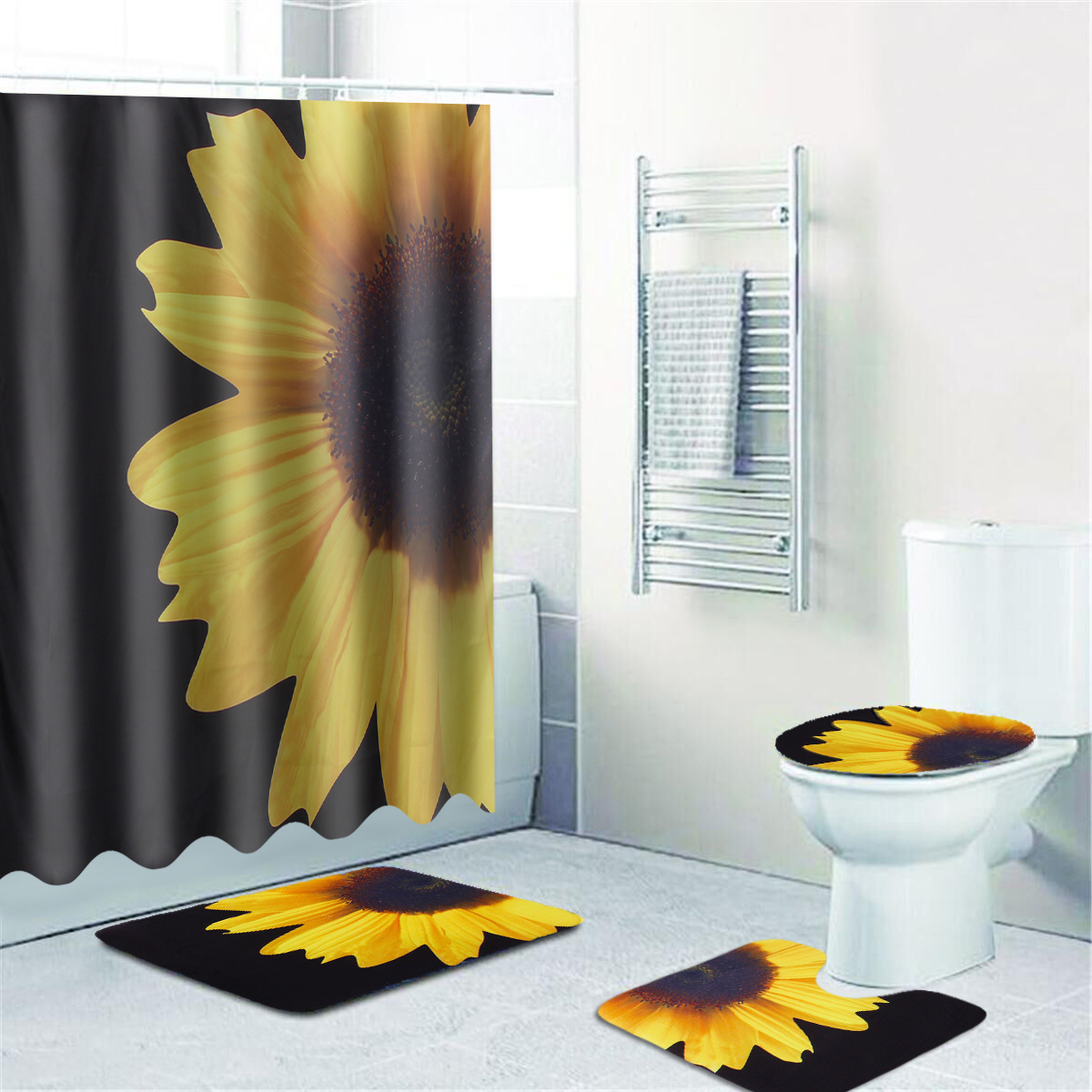 Shower-Curtain-Bathroom-Mats-Rugs-Set-Non-Slip-Quickly-Dry-Soft-Bath-1800125-3