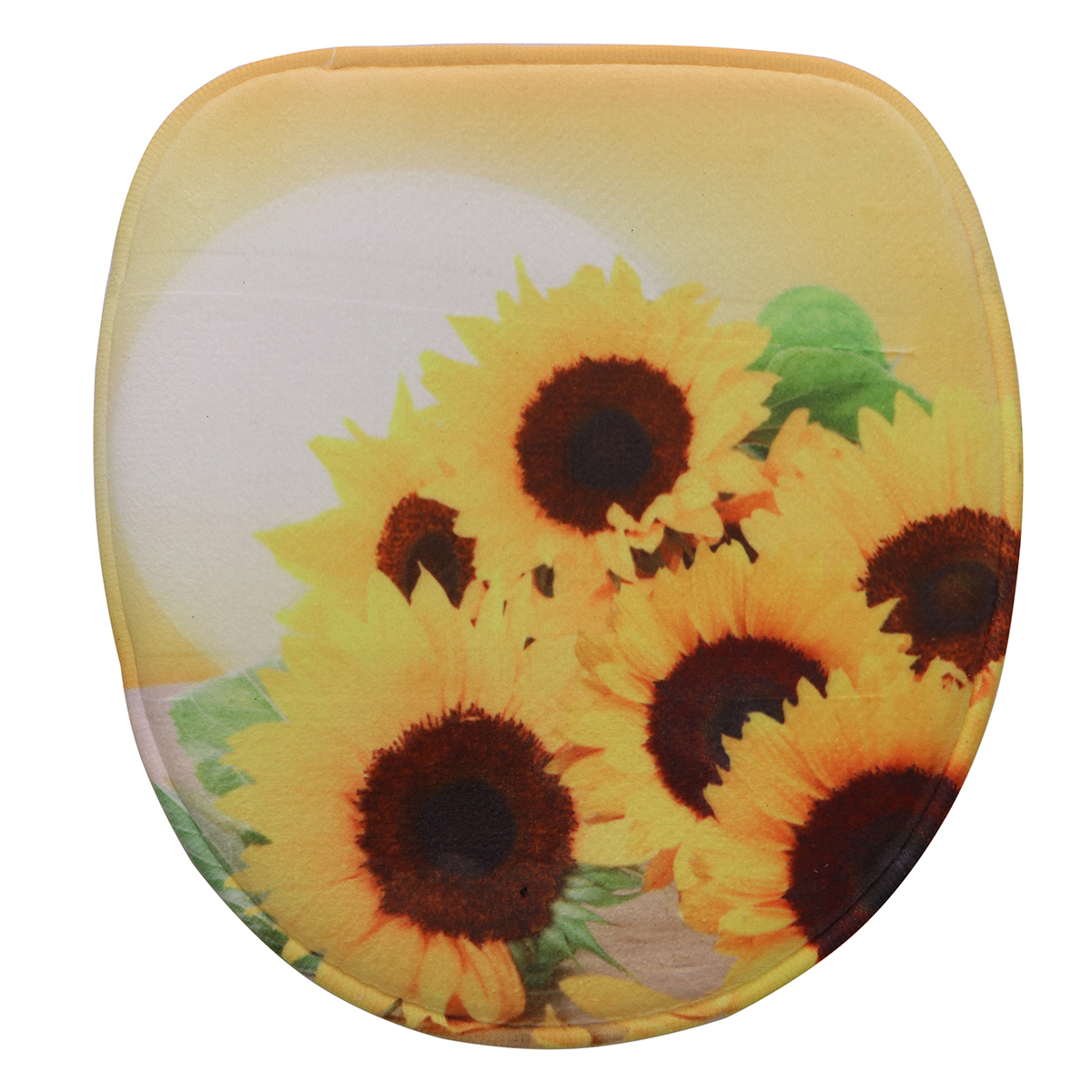 Sunflower-Waterproof-Shower-Curtain-Toilet-Lid-Cover-Bathroom-Non-slip-Mat-Set-1814616-8