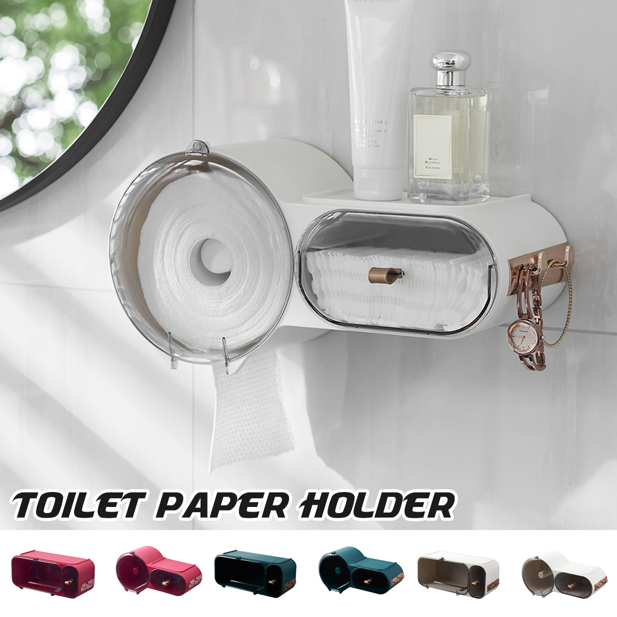 Wall-Mounted-Toilet-Paper-Roll-Holder-Bathroom-Tissue-Box-Dispenser-Waterproof-1832589-1