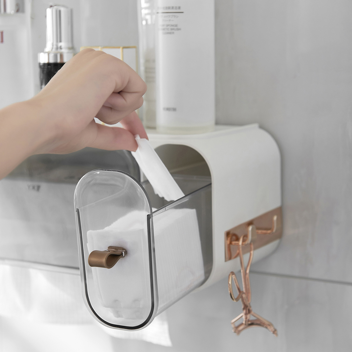Wall-Mounted-Toilet-Paper-Roll-Holder-Bathroom-Tissue-Box-Dispenser-Waterproof-1832589-4