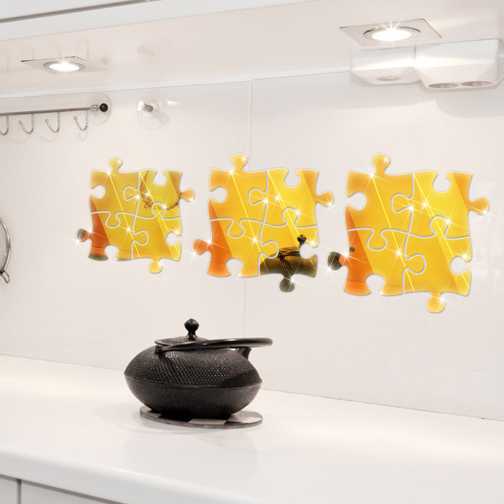Honana-BX-215-Removeable-Bathroom-Mirrors-Sticker-Puzzles-DIY-Mirror-Wall-Sticker-Acrylic-Solid-1127296-5