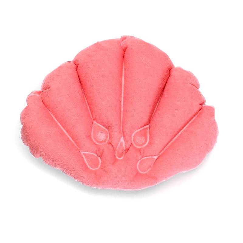 Honana-BX-Home-Spa-Inflatable-Pillow-Cups-Shell-Shaped-Neck-Bathtub-Cushion-Random-Color-Acc-1326368-2