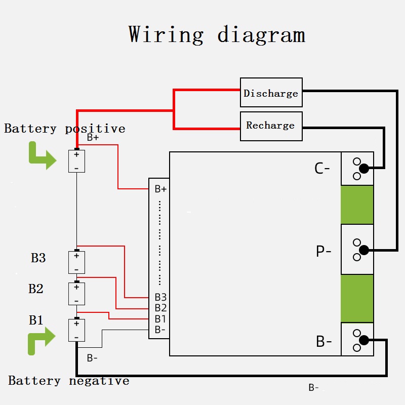 13S-37V-SANYUAN-48V-Split-port-35A-Lithium-Battery-Protection-Board-Electric-Vehicle-Power-Protectio-1807682-1