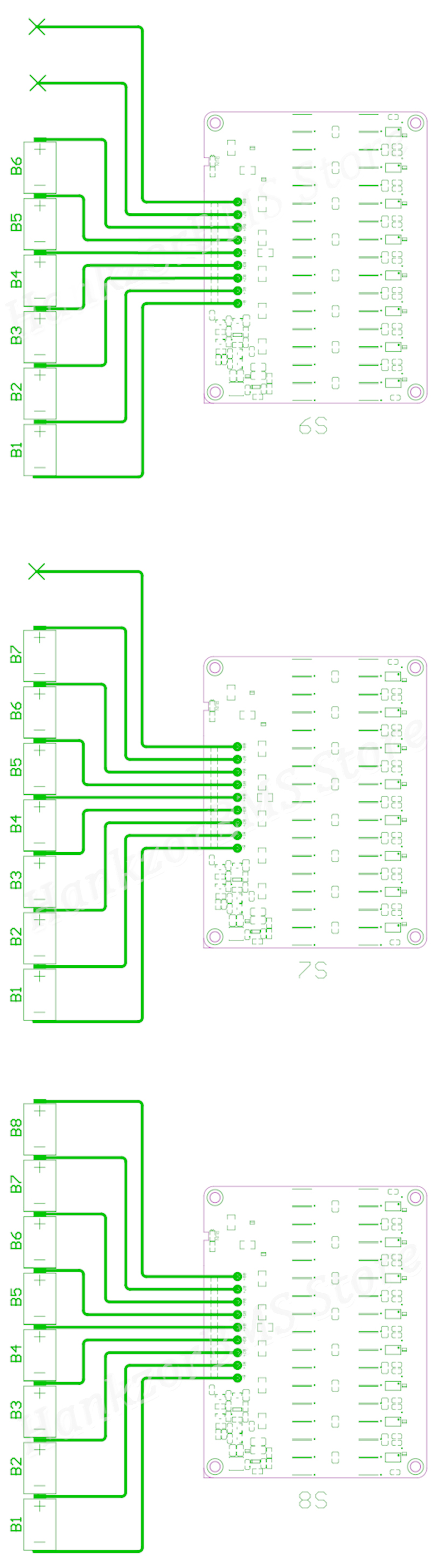 8-Strings-of-Ternary-Lithium-Iron-Phosphate-Balance-Protection-Board-Lithium-Titanate-8S-Active-Bala-1962055-1