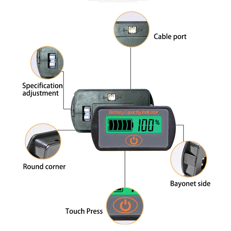 12V24V-Battery-Gauge-Meter-Digital-LCD-Lead-Acid-Voltage-Level-Indicate-Voltmeter-1318981-7