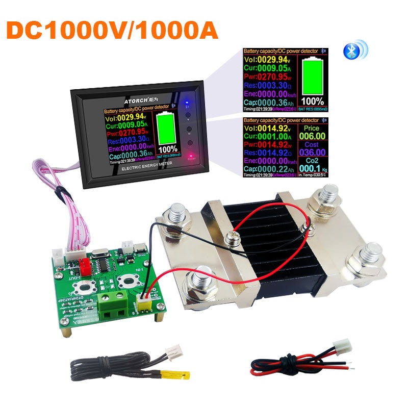 DT24P-External-Shunt-1000A-Digital-DC-Power-Supply-Voltmeter-Ammeter-Battery-Coulometer-Capacity-Amp-1743553-1