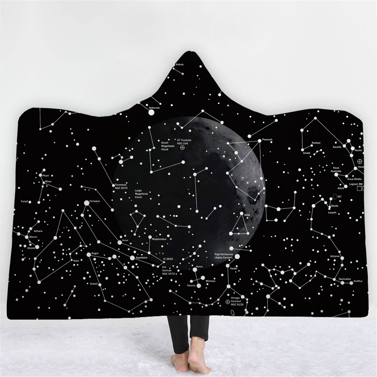 150200cm-3D-Digital-Printing-World-Map-Adult-Hooded-Blanket-Wearable-Durable-Blankets-1373095-4