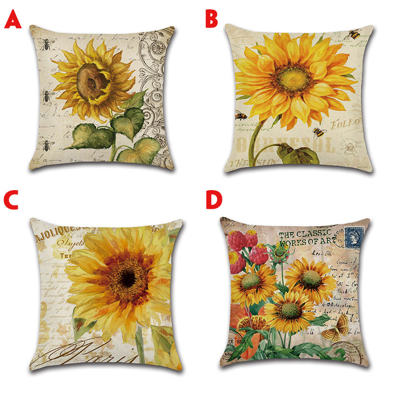 18-X-18-Inches-Sunflower-Throw-Pillow-Case-Green-Cushion-Cover-Cotton-Linen-Decorative-Pillows-Cover-1864586-8