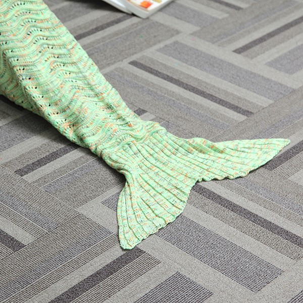 18090CM-Wave-Yarn-Knitting-Mermaid-Tail-Blanket-Birthday-gift-Blanket-Bed-Mat-Sleep-Bag-1095504-2