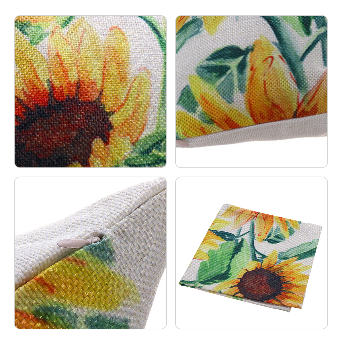 18x18inch-Square-Linen-Sunflowers-Cushion-Pillow-Case-Protective-Cover-1829530-5