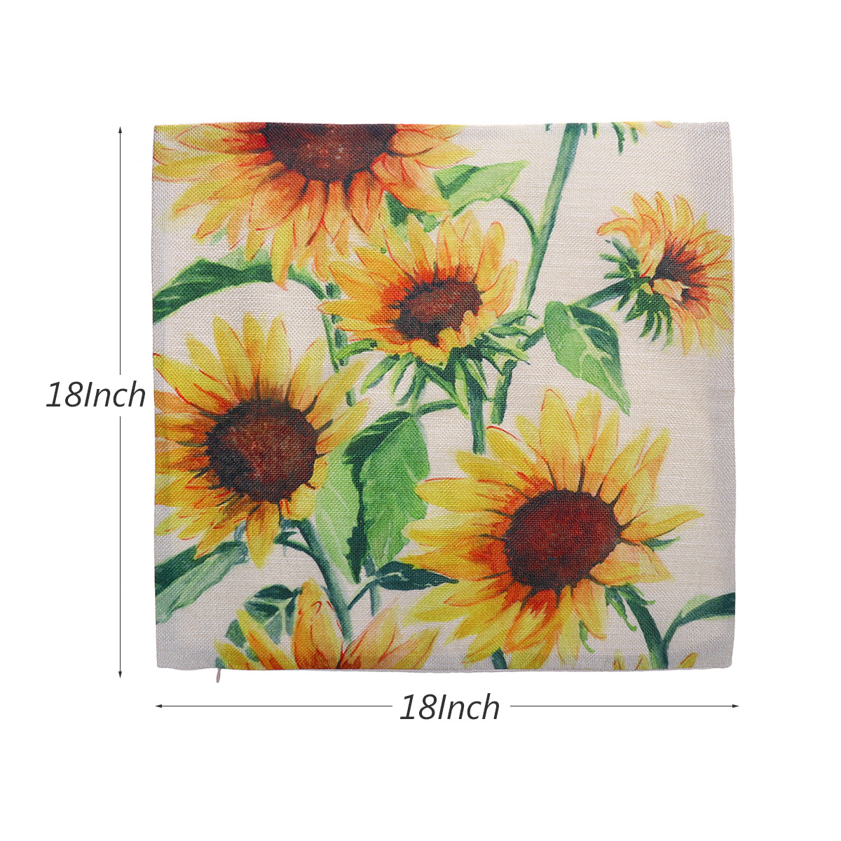 18x18inch-Square-Linen-Sunflowers-Cushion-Pillow-Case-Protective-Cover-1829530-6