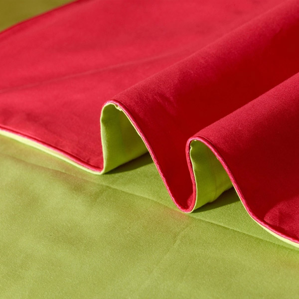 3-Or-4pcs-Pure-Cotton-Brick-Red-Green-Color-Assorted-Plain-Bedding-Sets-980901-8