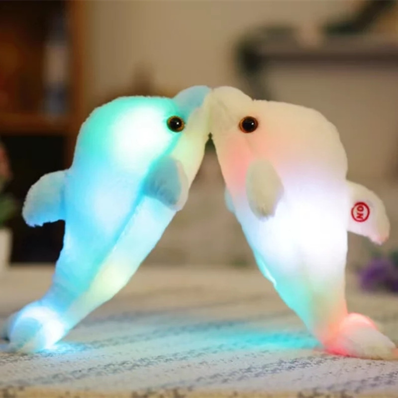 32cm-Luminous-Plush-Dolphin-Doll-Glowing-LED-Light-Animal-Toys-Soft-Colorful-Doll-Pillow-1343603-1
