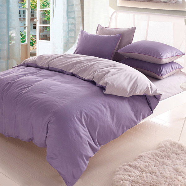34pcs-Pure-Cotton-Light-Purple-Grey-Assorted-Bedding-Sets-Plain-Duvet-Cover-980891-1