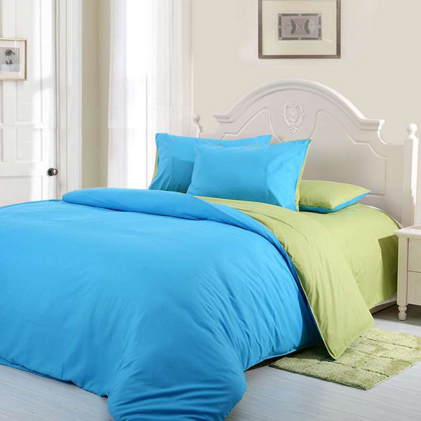 34pcs-Pure-Cotton-Sky-Blue-Green-Color-Assorted-Bedding-Sets-Plain-Duvet-Cover-980897-2