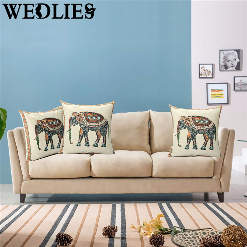 42x42CM-National-Elephant-Wear-reisitant-Pillowcase-Moisture-proof-Breathable-Antifungal-Pillow-Case-1920397-1