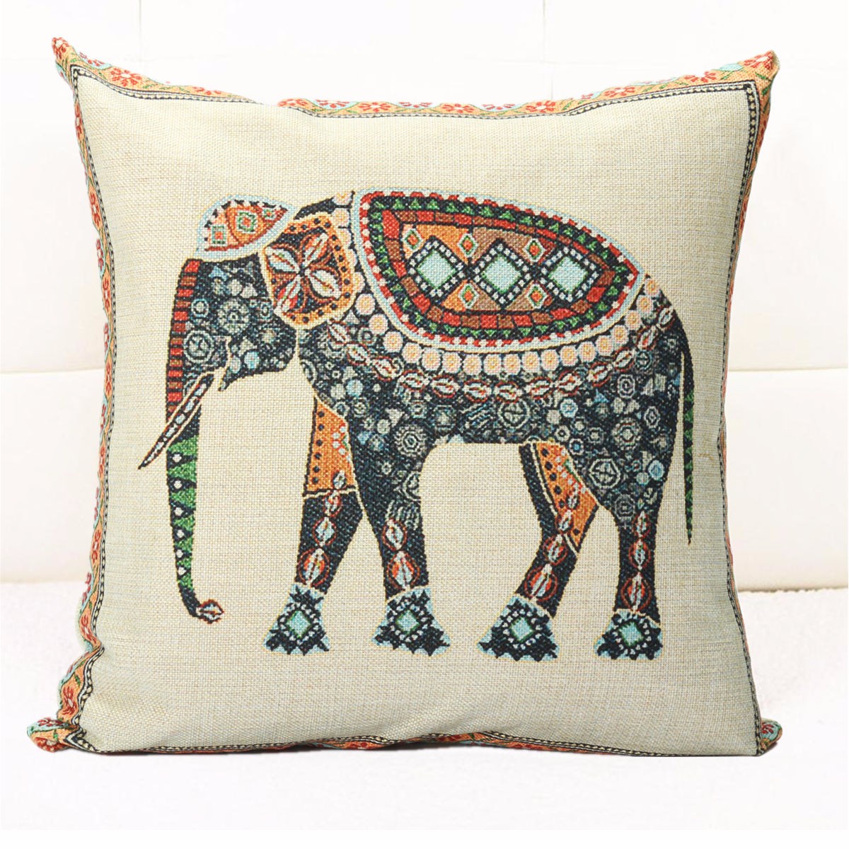 42x42CM-National-Elephant-Wear-reisitant-Pillowcase-Moisture-proof-Breathable-Antifungal-Pillow-Case-1920397-2