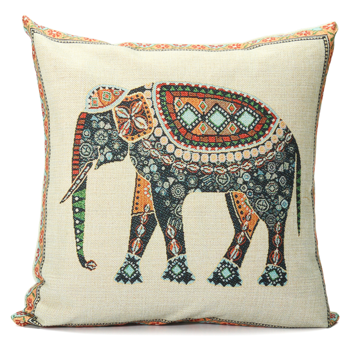 42x42CM-National-Elephant-Wear-reisitant-Pillowcase-Moisture-proof-Breathable-Antifungal-Pillow-Case-1920397-4