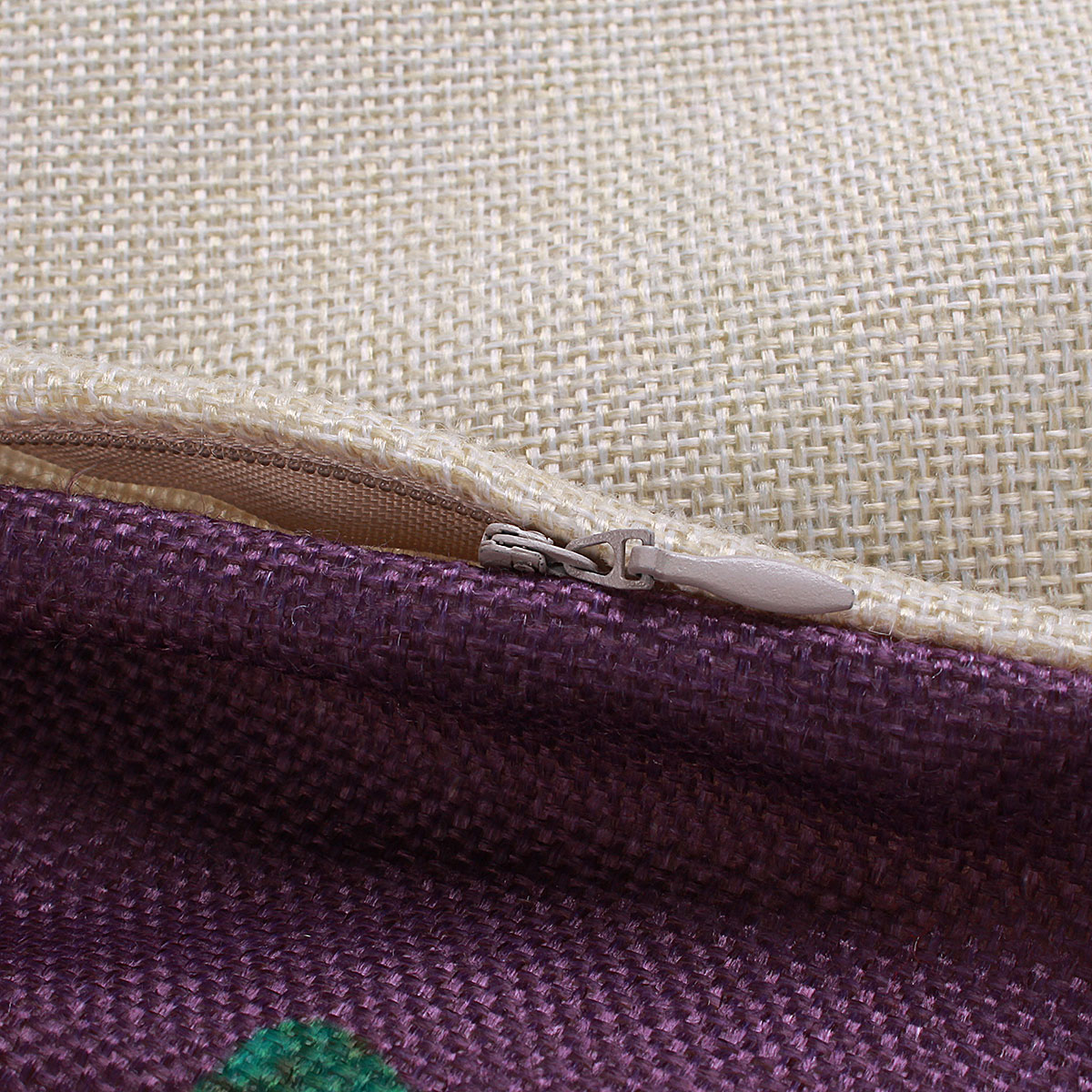 44x44cm-Purple-Linen-Pillow-Case-Throw-Cushion-Cover-Home-Decor-1050451-7