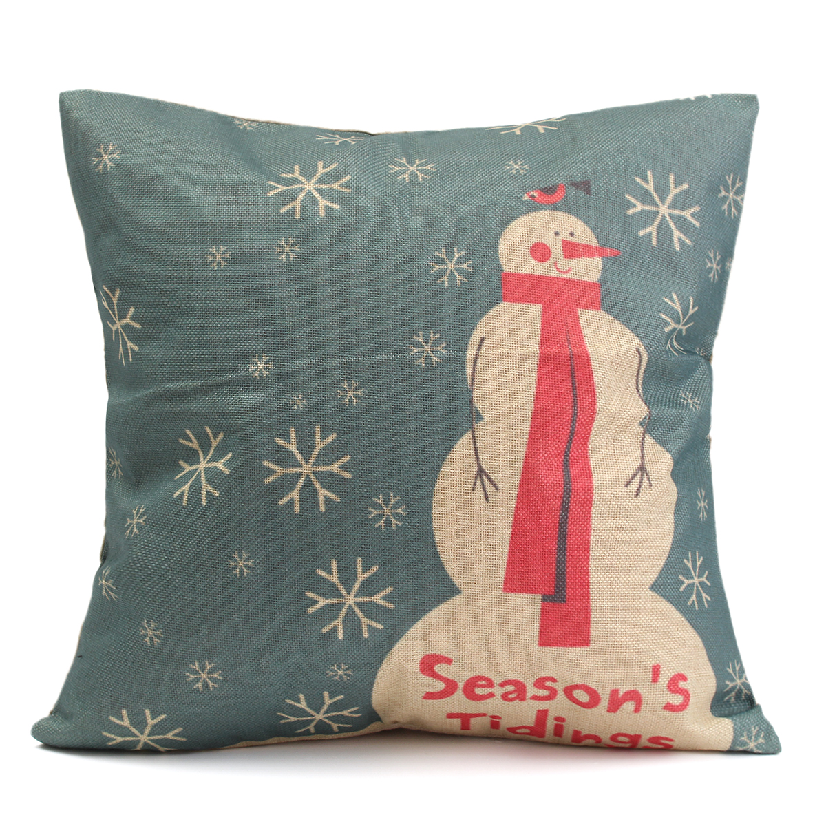 45X45cm-Christmas-Fashion-Cotton-Linen-Pillow-Case-Santa-Claus-Snowmen-Gift-Home-Decor-1097932-3