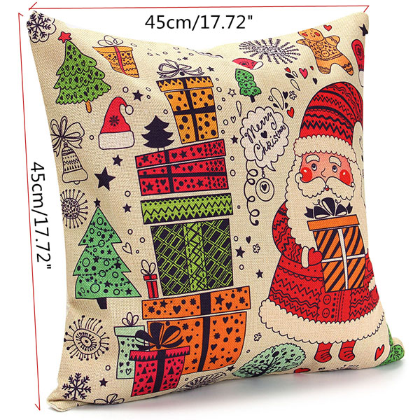 45X45cm-Christmas-Santa-Claus-Snowmen-Gift-Fashion-Cotton-Linen-Pillow-Case-Home-Decor-1097921-12