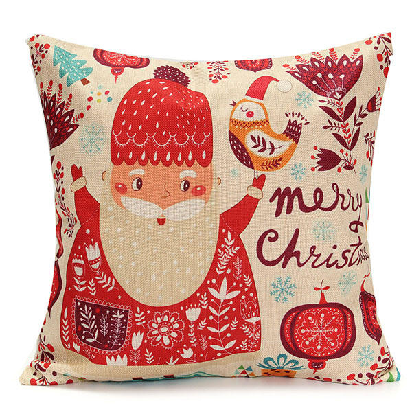 45X45cm-Christmas-Santa-Claus-Snowmen-Gift-Fashion-Cotton-Linen-Pillow-Case-Home-Decor-1097921-6