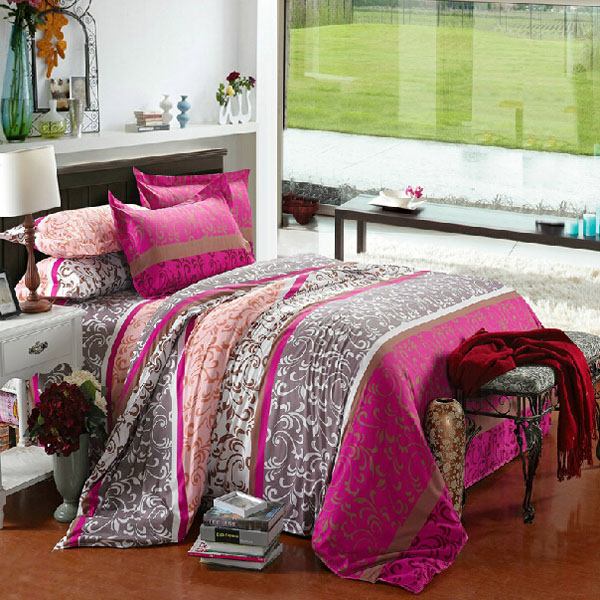 4pcs-Polyester-Fiber-Sunny-Mood-Reactive-Print-Bedding-Sets-With-Duvet-Cover-980893-2