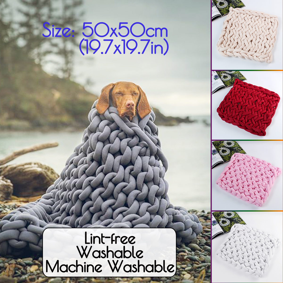50-x-50cm-Handmade-Knitted-Blanket-Cotton-Soft-Washable-Lint-free-Throw-Multicolored-Thick-Thread-Bl-1637005-1