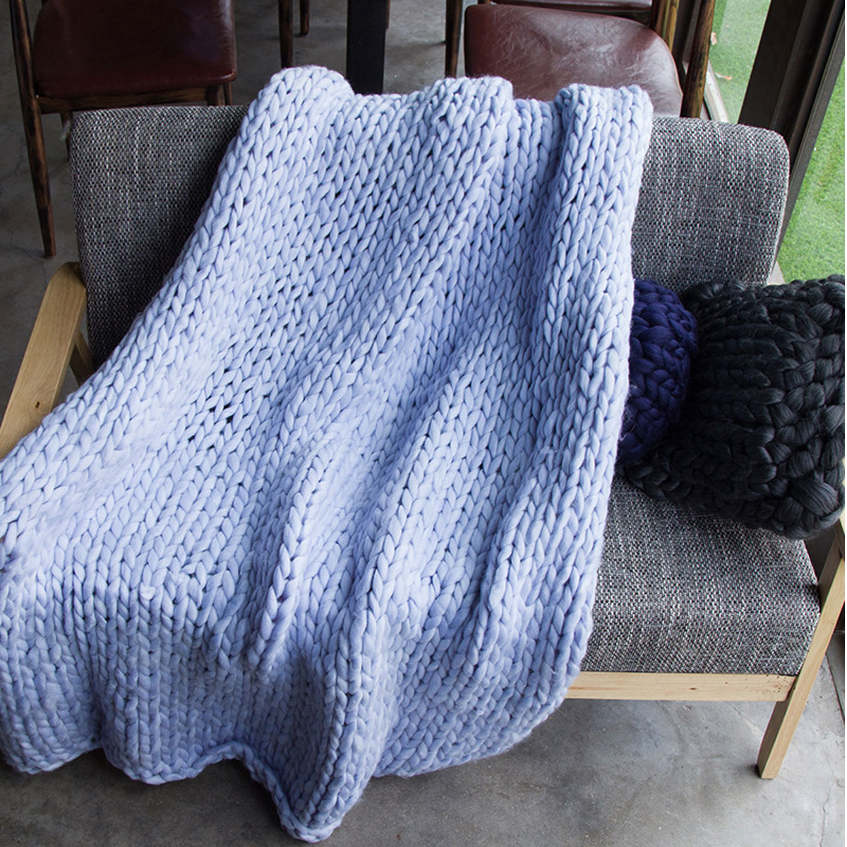 80x100CM-Handmade-Polyester-Fiber-Knitted-Blanket-Pure-Air-Conditioning-Bulky-Knitting-Throw-Blanket-1800712-6