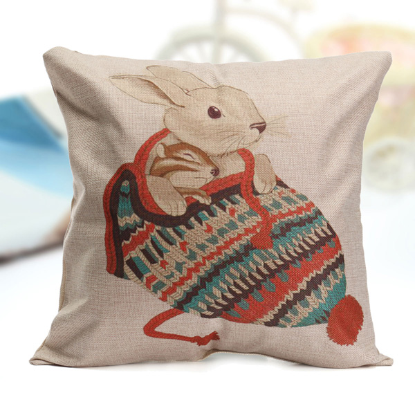 Animal-World-Cotton-Linen-Pillow-Case-Waist-Throw-Cushion-Cover-Home-Sofa-Decor-993404-5