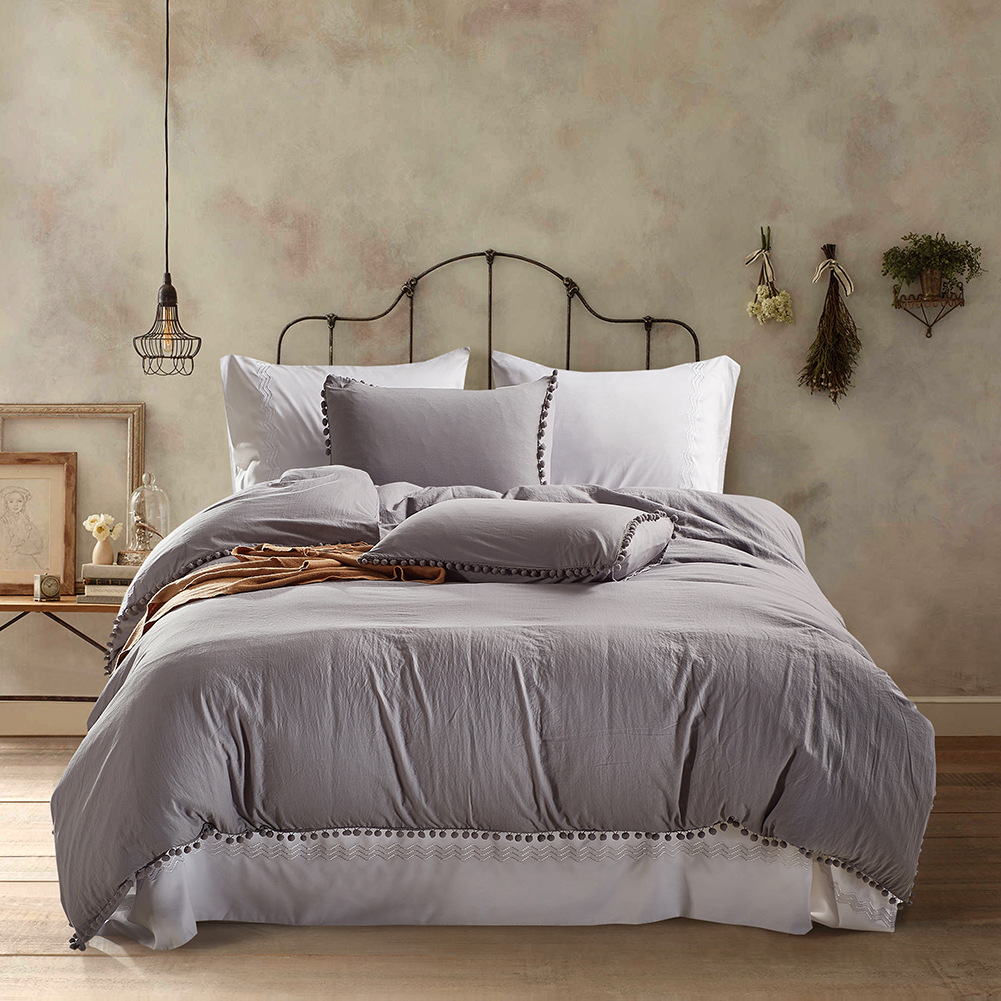 Bedding-Sets-with-Washed-Ball-Decorative-Microfiber-Fabric-Queen-King-Duvet-Cover-Pillowcase-Comfort-1701174-7