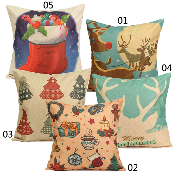 Christmas-Tree-Socks-Cartoon-Printed-Pillow-Cases-Home-Sofa-Square-Cushion-Cover-1016296-1