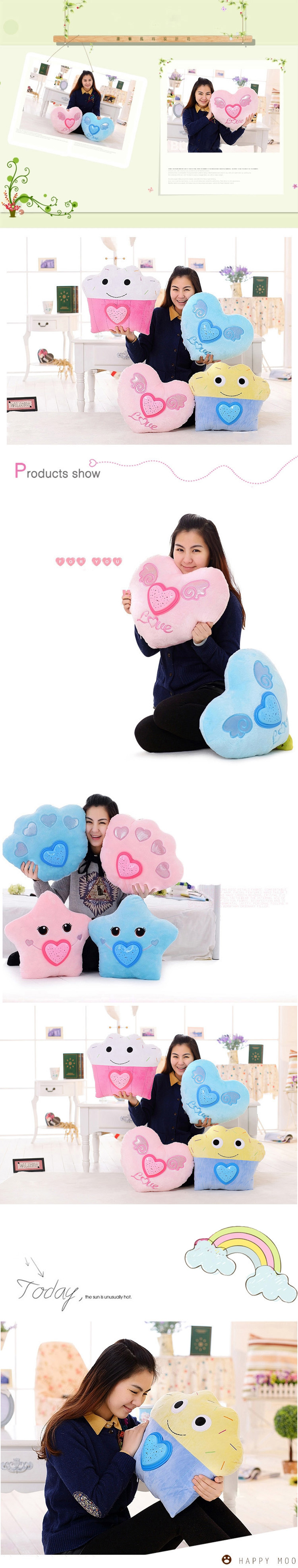 Colorful-Plush-LED-Music-Projection-Star-Cake-Heart-Shape-Throw-Pillow-Home-Sofa-Decor-Valentine-Gif-1023125-3