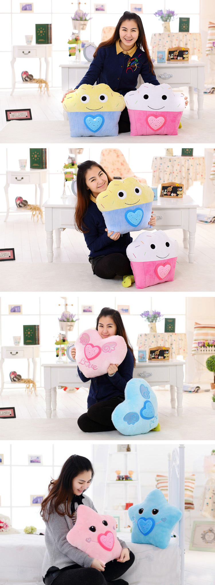 Colorful-Plush-LED-Music-Projection-Star-Cake-Heart-Shape-Throw-Pillow-Home-Sofa-Decor-Valentine-Gif-1023125-4