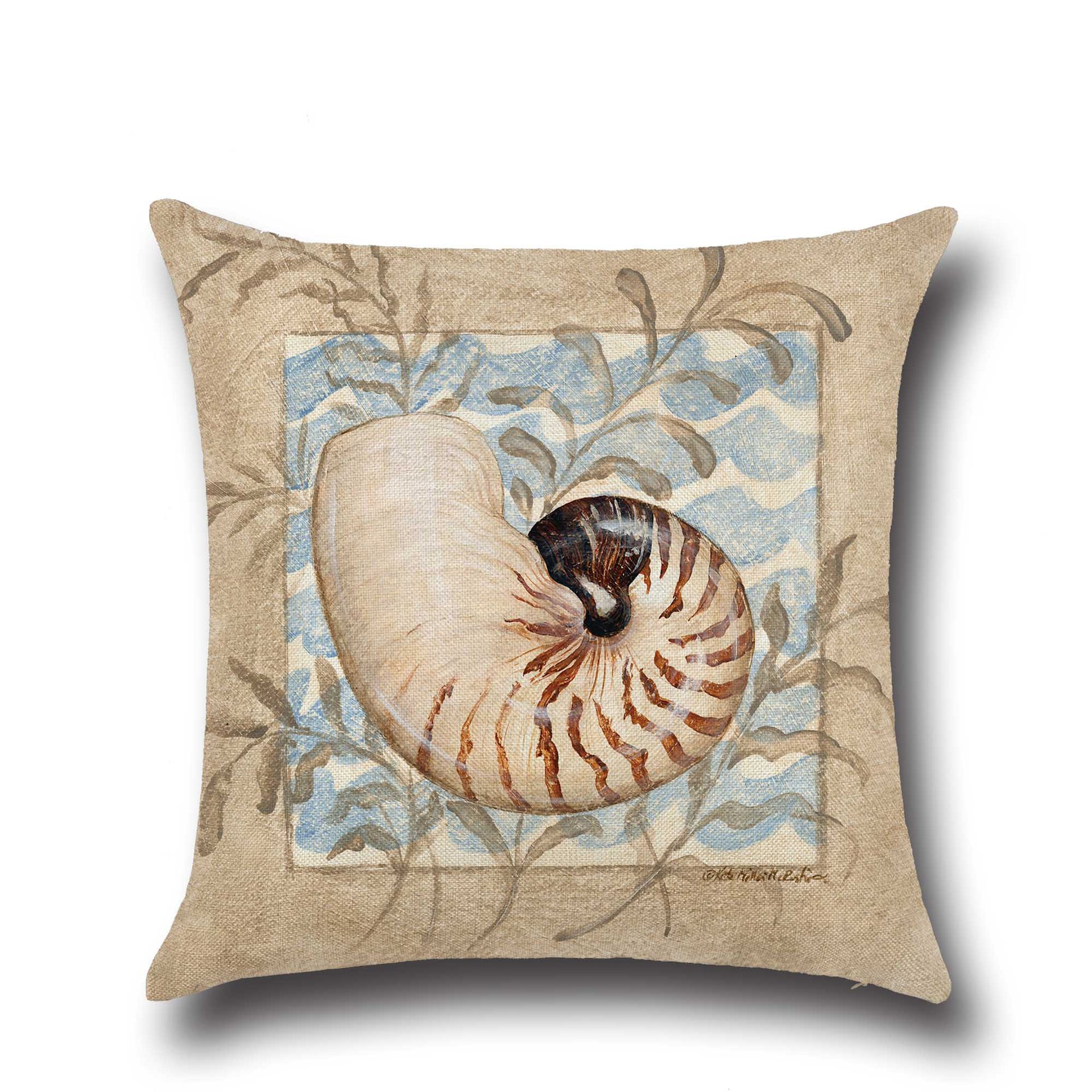 Conch-Seahorse-Seashell-Cushion-Cover-4545cm-Cotton-Linen-Wedding-Decor-Throw-Pillow-Case-1345263-4