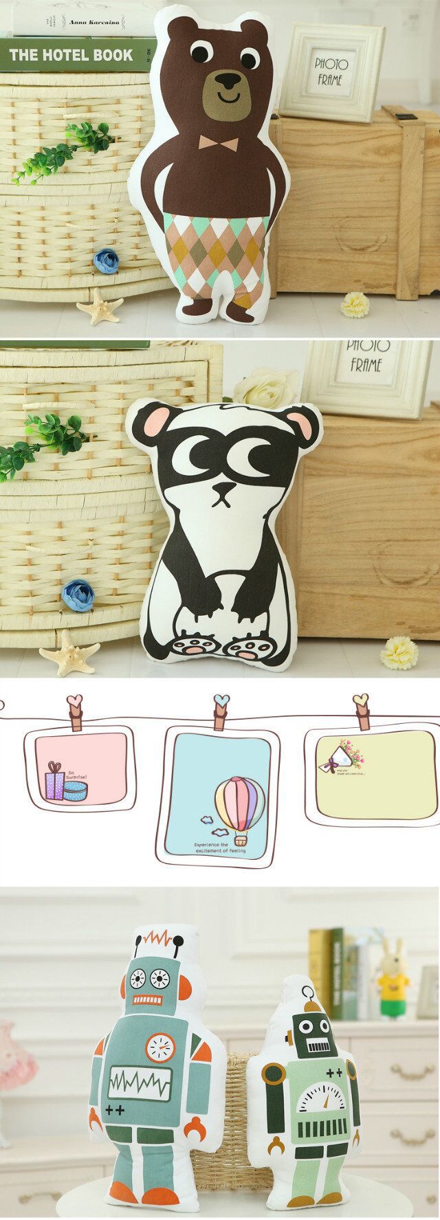 Cool-Cute-Robot-Panda-Brown-Bear-Throw-Pillow-Sofa-Bed-Car-Office-Cotton-Cloth-Cushion-Home-Decor-1028410-5