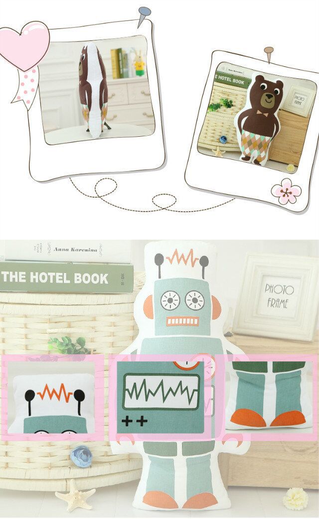 Cool-Cute-Robot-Panda-Brown-Bear-Throw-Pillow-Sofa-Bed-Car-Office-Cotton-Cloth-Cushion-Home-Decor-1028410-6