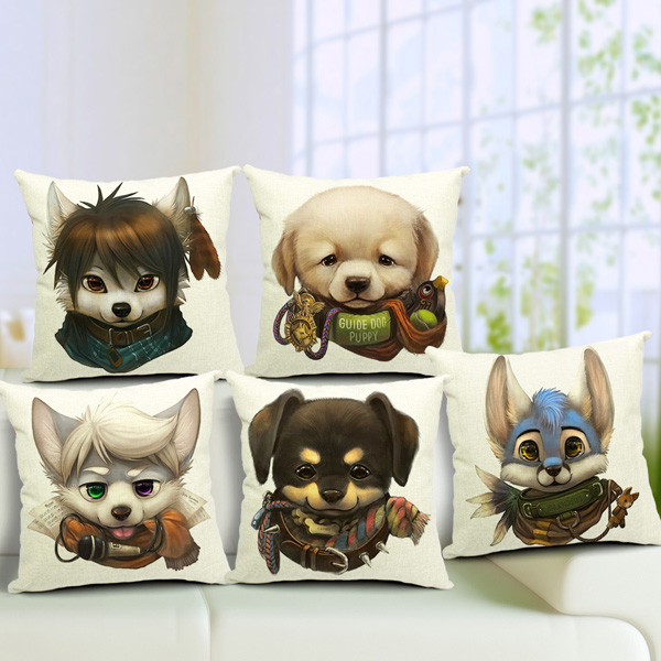 Cute-Cartoon-Dog-Pillow-Case-Home-Offcie-Car-Cushion-Cover-953826-1