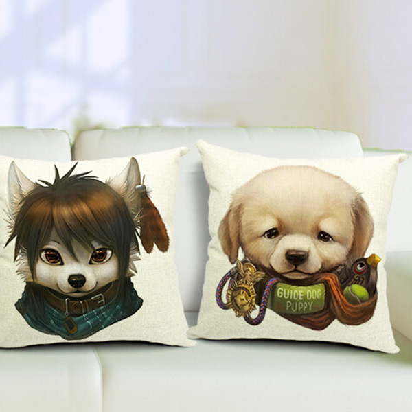 Cute-Cartoon-Dog-Pillow-Case-Home-Offcie-Car-Cushion-Cover-953826-2