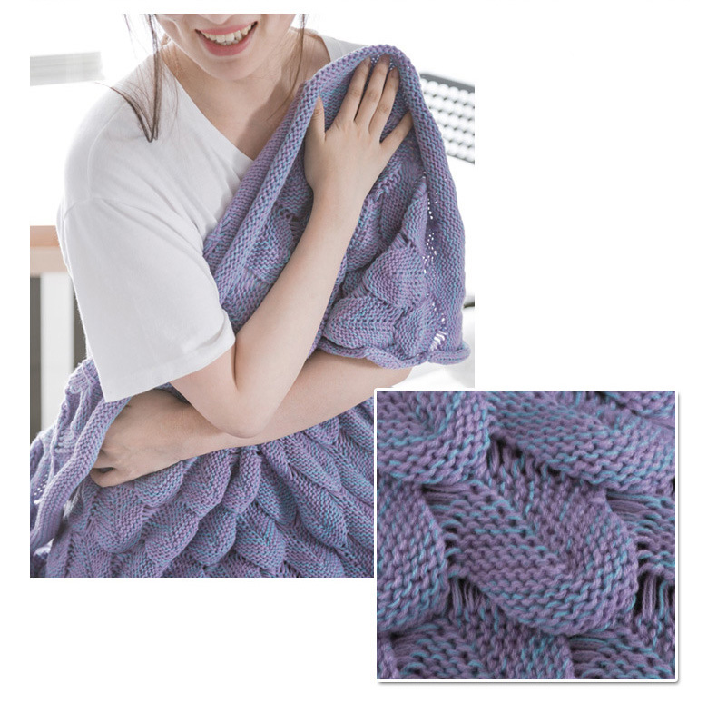 Honana-WX-39-90x190cm-Yarn-Knitting-Mermaid-Tail-Blanket-Fish-Scales-Style-Super-Soft-Sleep-Bag-Bed--1093601-1