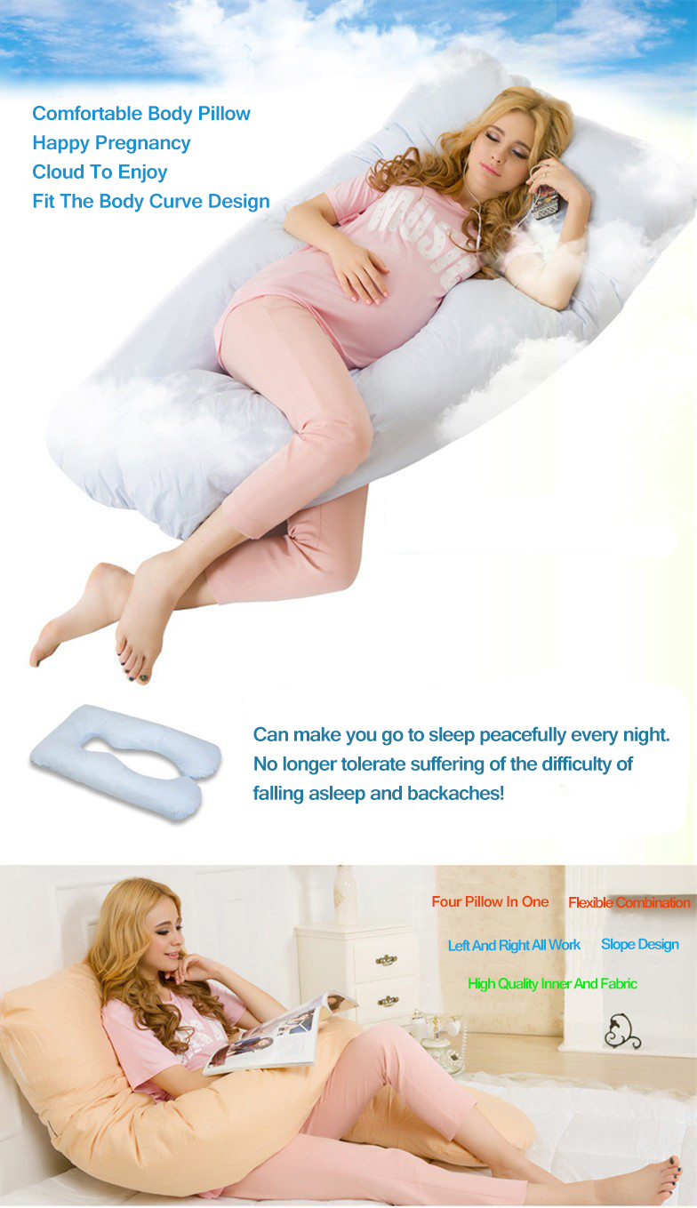 Honana-WX-8396-Comfortable-Pregnancy-U-Tyle-Body-Pillow-Cushion-For-Women-Best-For-Side-Sleepers-Rem-1118708-2