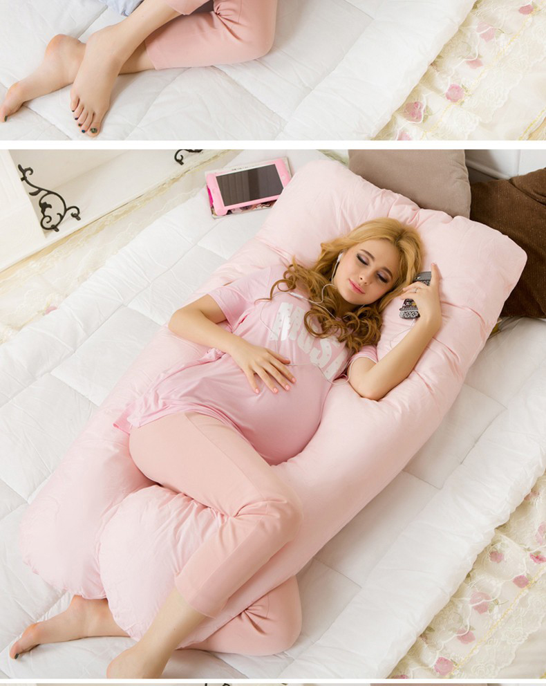 Honana-WX-8396-Comfortable-Pregnancy-U-Tyle-Body-Pillow-Cushion-For-Women-Best-For-Side-Sleepers-Rem-1118708-6