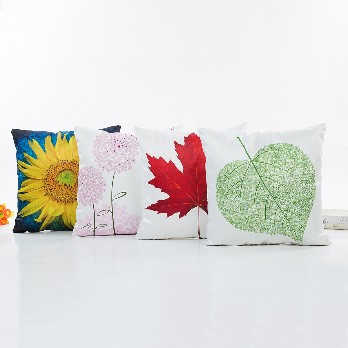 Honana-WX-D7-45x45cm-Silk-Soft-Vintage-Leaves-Flower-Throw-Pillow-Case-Waist-Cushion-Cover-1161675-2